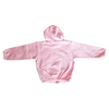 Pink Heart Zip-Up Jacket (Size 4T)