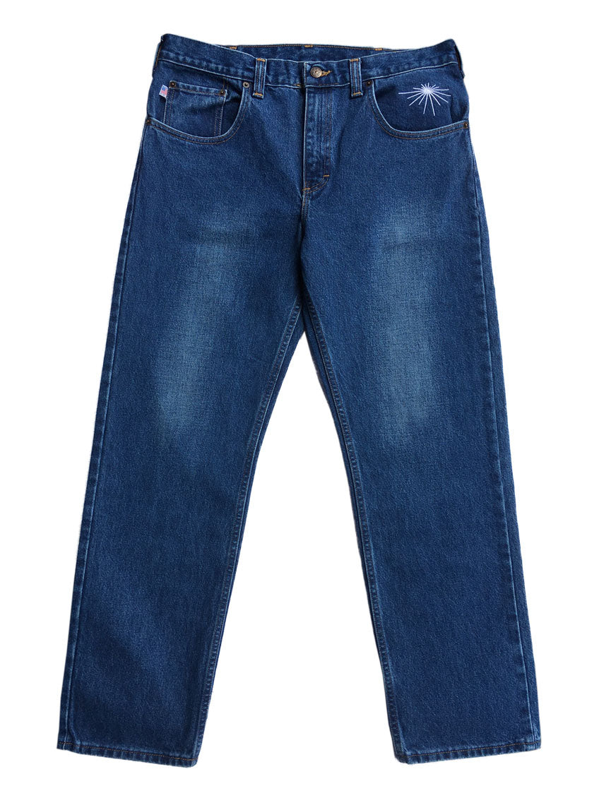 ★GLOWNY★ THE EMMA JEANS (DEEP BLUE) GLOWNY The Emma Jeans - Deep Blue | International Store