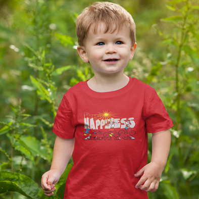 Toddler Happiness Biking T-Shirt
